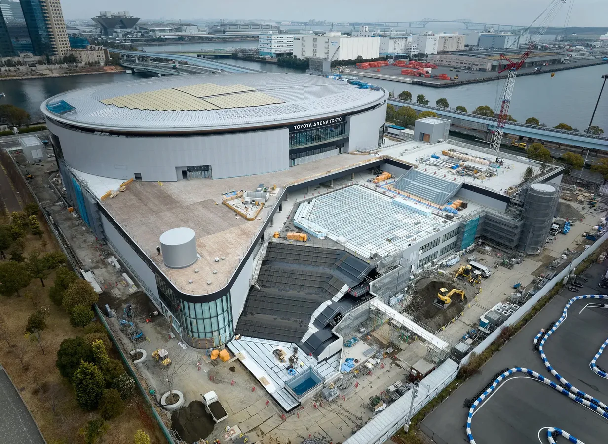 Khu Phức Hợp Thể Thao Đa Năng Tokyo A Arena - Mô hình 3D Tekla Structures